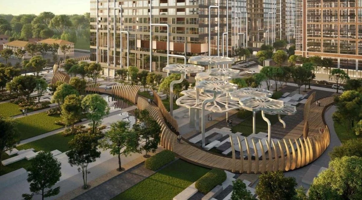 tien ich du an The Global City