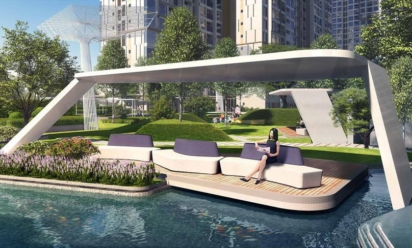 tien ich du an The Global City