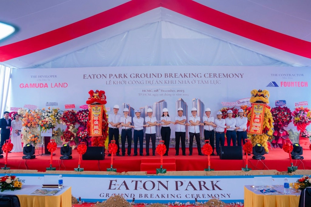 Khởi công dự án căn hộ cao cấp Eaton Park