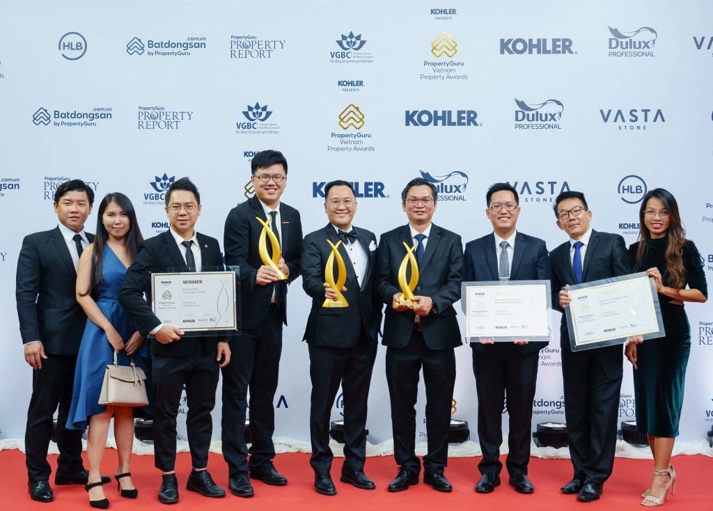 Dự án Elysian chiến thắng 3 giải lớn tại Vietnam Property Awards 2023