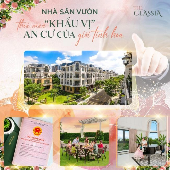 Khang Điền bàn giao sổ hồng cho cư dân The Classia