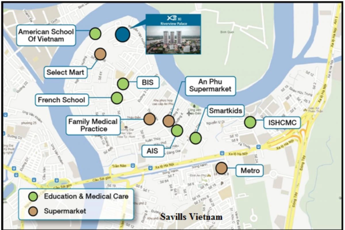 Căn hộ Xi Riverview Thảo Điền